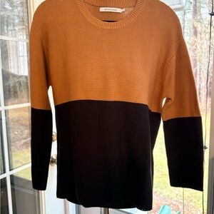 Stitches & Stripes Two-Tone Crewneck Sweater